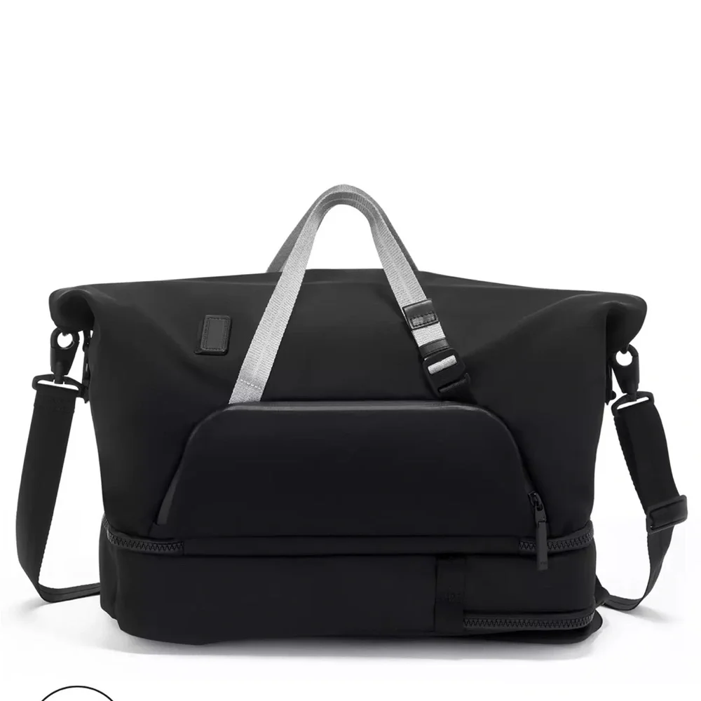 Tumi Tahoe View Splitpack Backpack Duffle Bag Artichoke Green Details